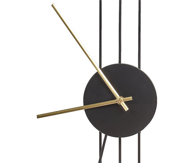 Beliani Reloj de pared ANNIVIERS Negro