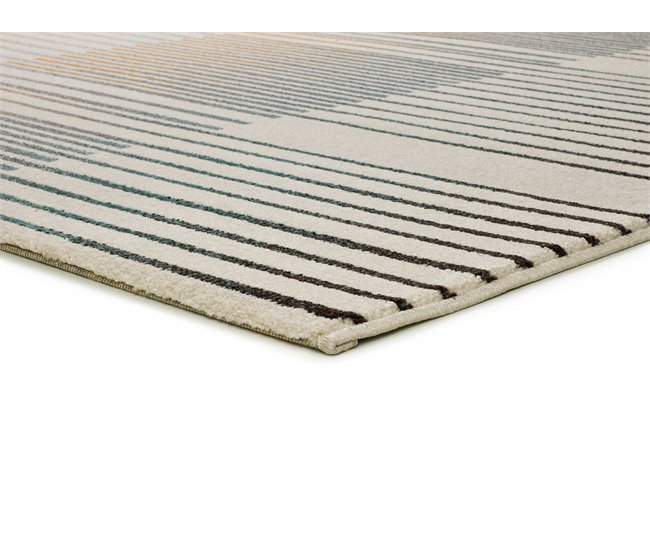 Alfombra geométrica DEBBI - ATTICGO 80x150 Multicolor