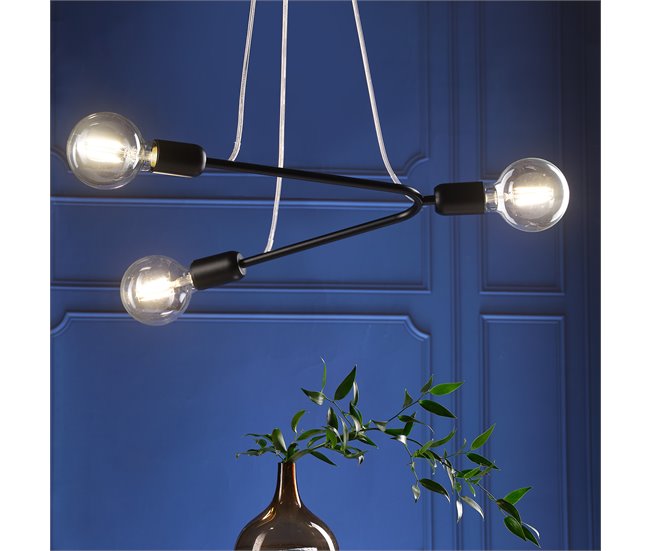 Lámpara de techo BOOMERANG marca ONLI LIGHTING Negro
