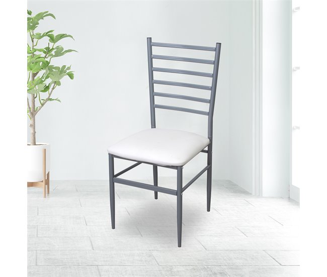Silla de cocina fija ALKOR ICE II Blanco