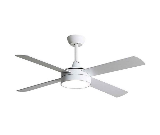 Ventilador De Techo Metal Serie Nevery Blanco