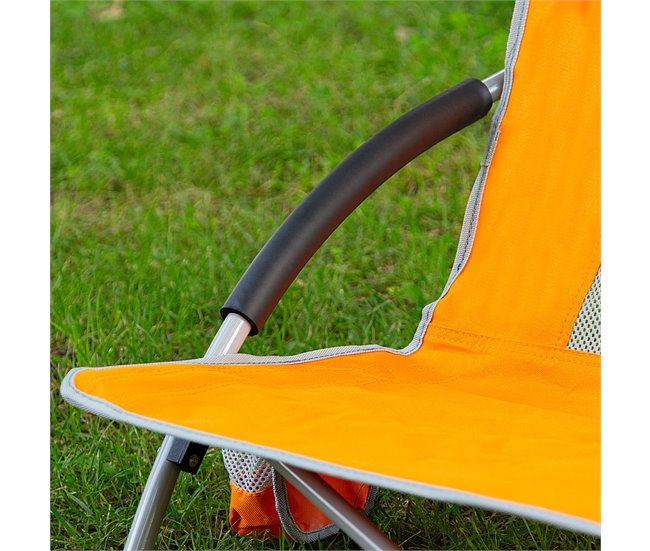Aktive Pack 4 sillas plegables playa Naranja