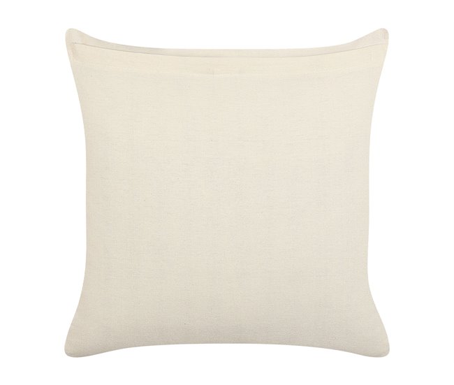 Beliani Cojín decorativo CERCIS Beige