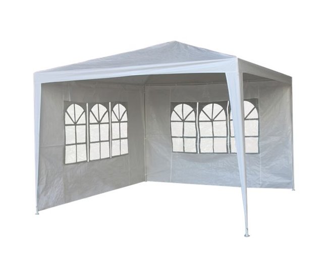 Carpa de recepción, 3 x 3 m Blanco