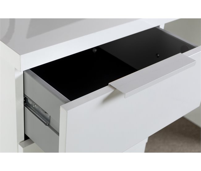 Escritorio ESPRESSO con 4 cajones color blanco Blanco