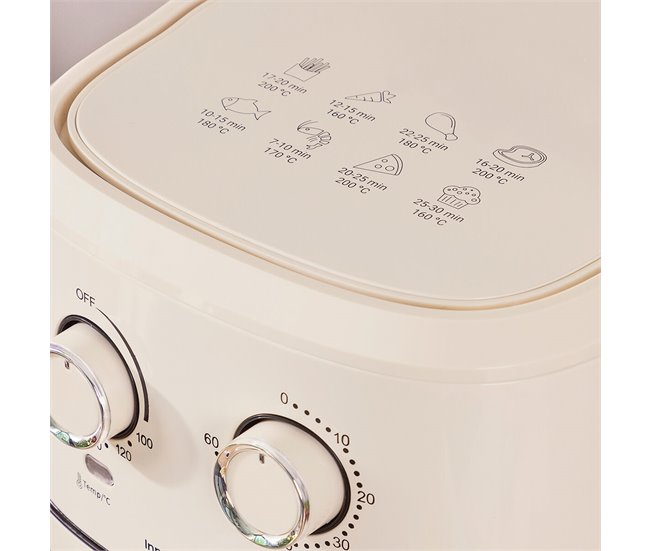 Freidora sin Aceite Vynner Pro 6500 Crema
