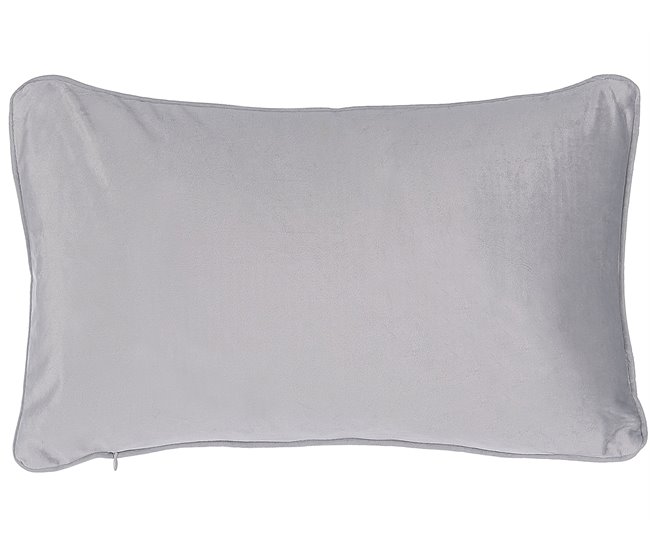 Beliani Cojín decorativo MOTARI Gris