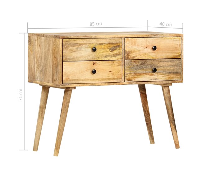 Aparador De Madera Marron