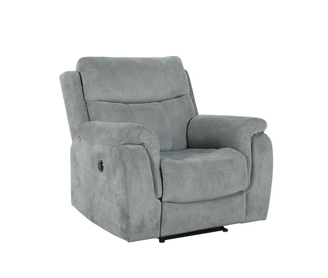Sillón HERA relax eléctrico gris claro Gris Claro