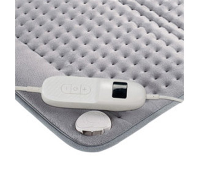 Almohadilla Electrica Textil Serie Vellon Gris