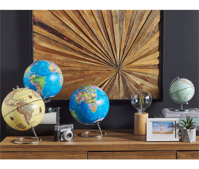 Beliani Globo CARTIER Multicolor