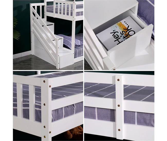 Litera infantil Blanco