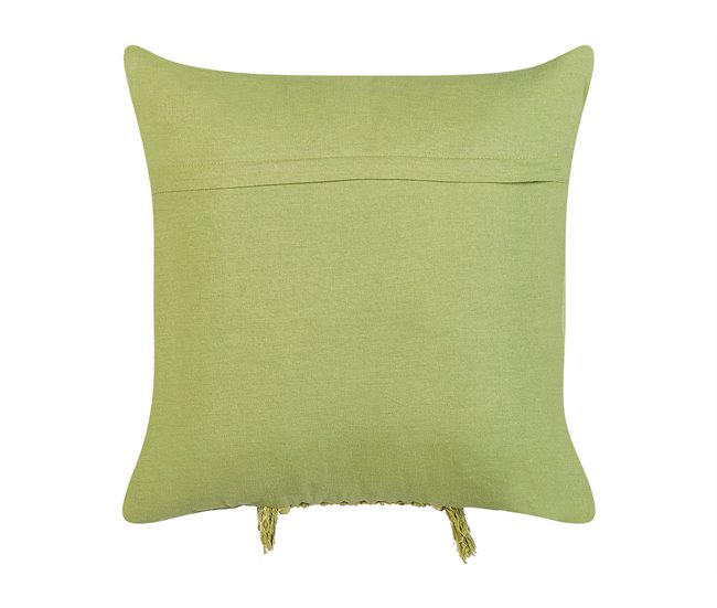 Beliani Cojín decorativo KALAM 45x45 Verde