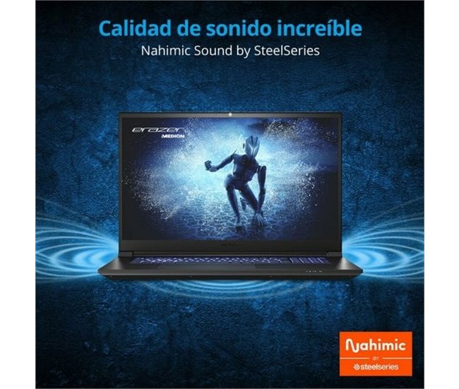 Notebook Erazer Defender P40 Negro