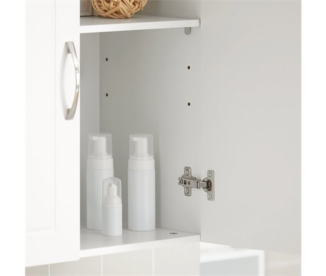 Armario Suspendido con 2 Puertas FRG231-W SoBuy Blanco