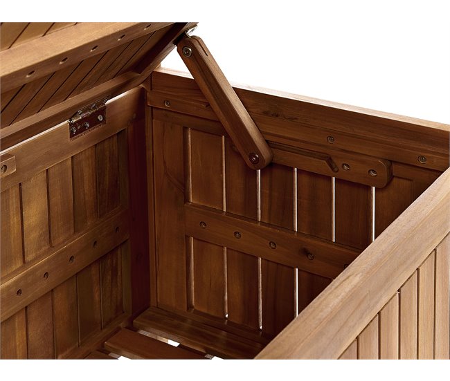 Beliani Banco Madera de acacia SOVANA Marron