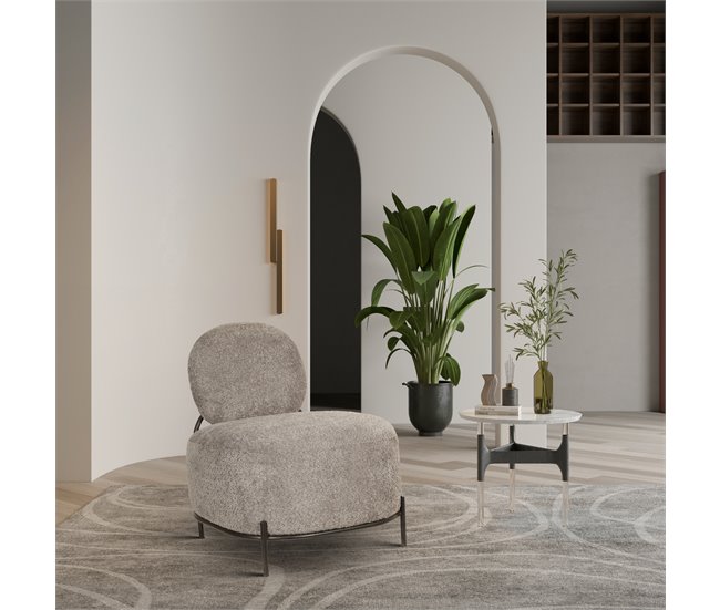 Sillón decorativo OWEN Azul