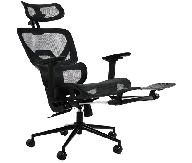 Silla de oficina - Beresford - Tela Negro