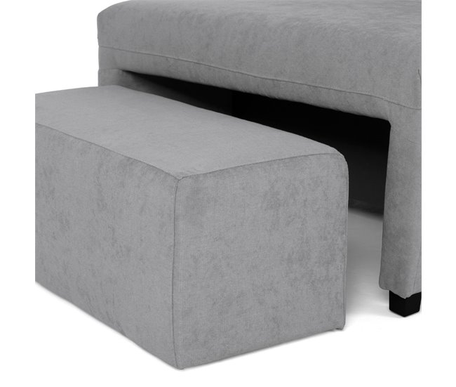 BUDWING Zurie Sofá Cama Gris Claro