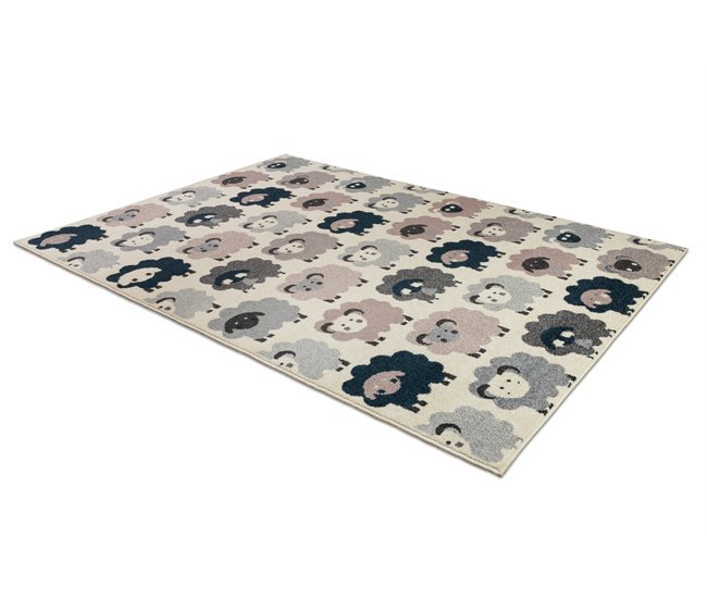 Alfombra HEOS 78468 Ovejas 190x270 Crema