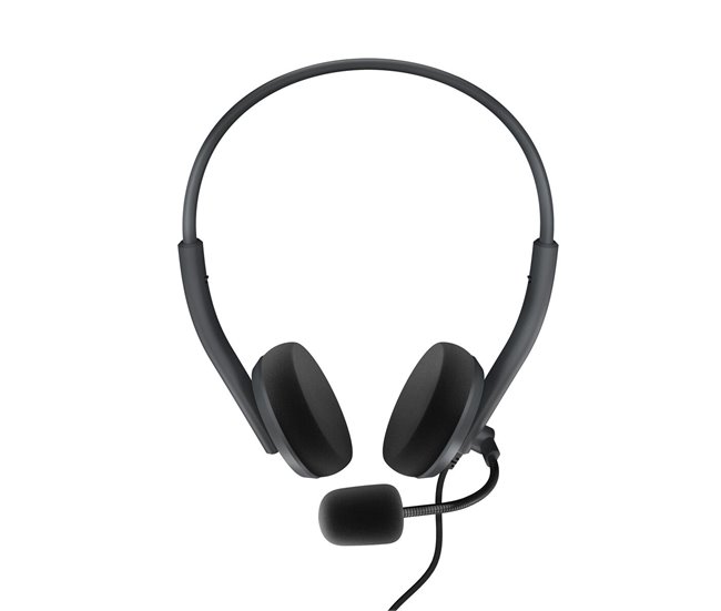 Auriculares con Micrófono Office 2 Negro