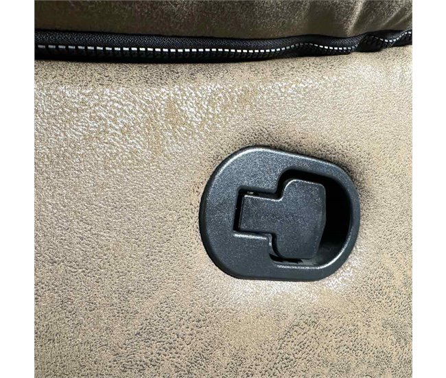 Sofá de 3 Plazas con Función Relax modelo Dublin Beige