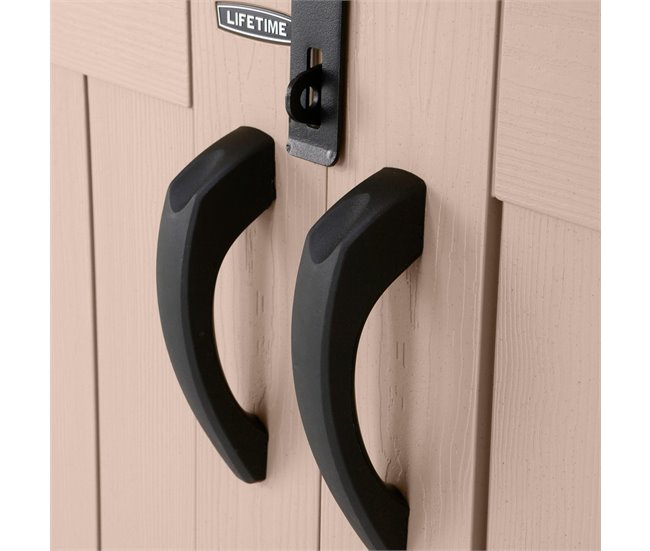 Arcón para exterior ultrarresistente Lifetime uv100 Beige