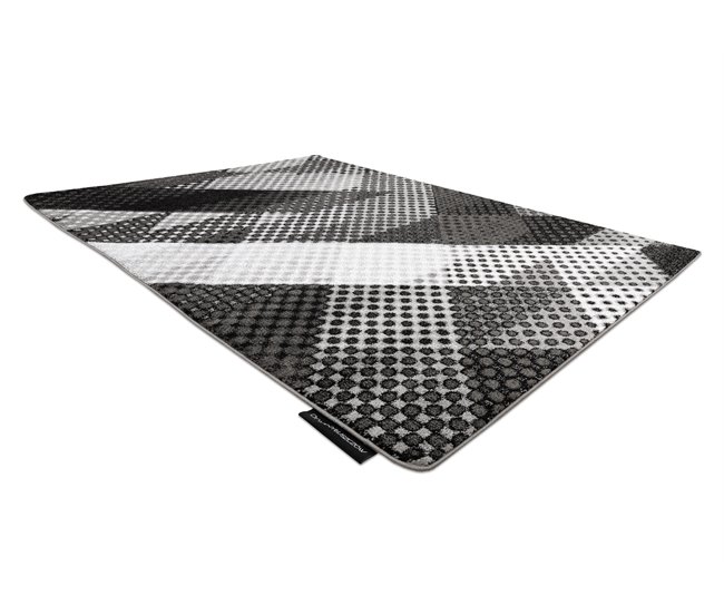 Alfombra INTERO BALANCE 3D Puntos 240x330 Gris