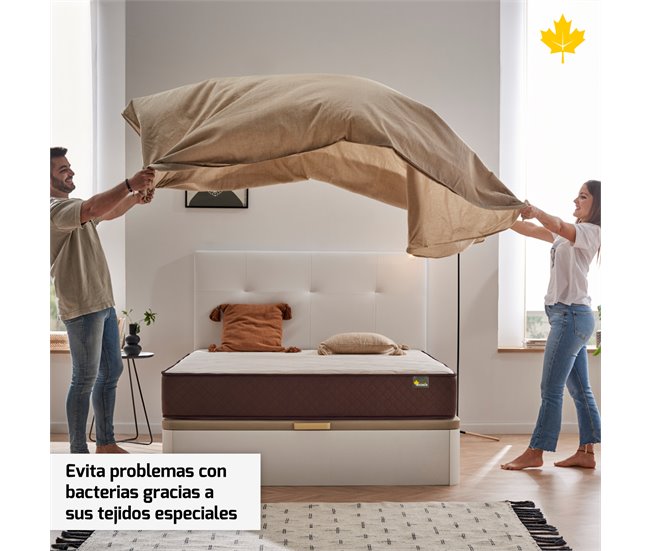 Pack Colchon + Cabecero Tapizado + Somier Descansin 