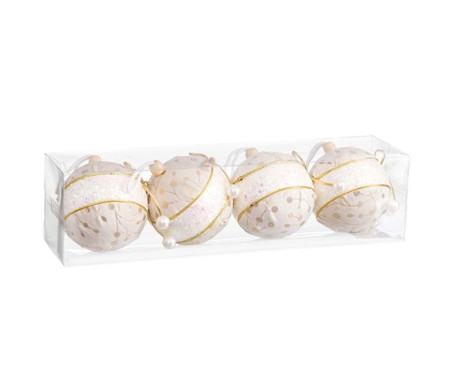 Bolas de Navidad (4 u's) Dorado