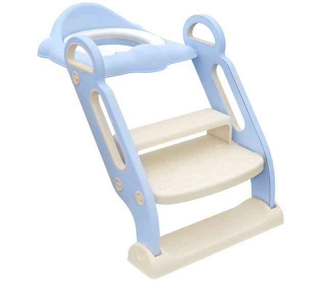 Adaptador para Niños PP, PVC ZONEKIZ, hogar - baño Azul