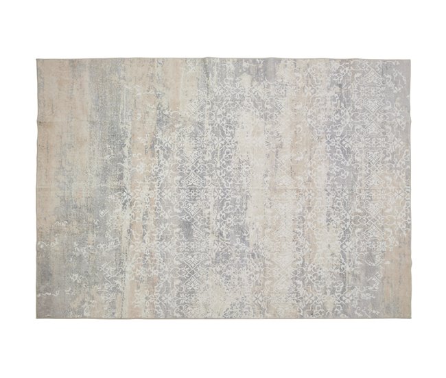 Alfombra de diseño vintage 120x170 Beige