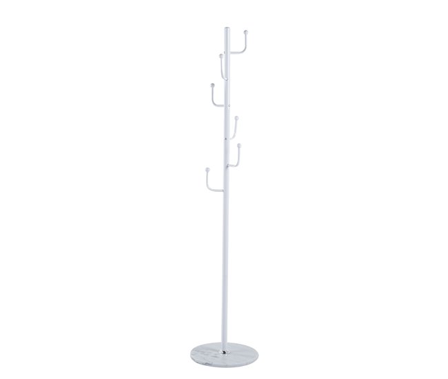 Perchero de pie HOOK 177 cm Blanco