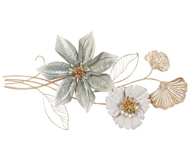 Beliani Decoración de pared EUROPIUM Dorado