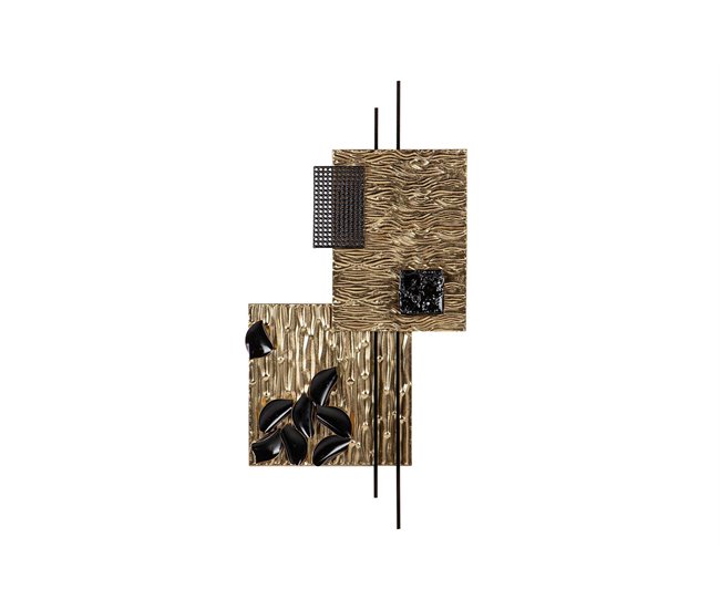 Adorno Metal Adda Home Negro