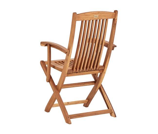 Beliani Conjunto de comedor MAUI II Madera Clara
