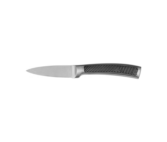 Cuchillo mondador HARLEY 9cm acero inoxidable Negro/ Inox
