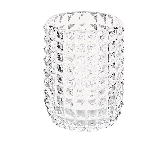 Beliani Conjunto de accesorios de baño TAPIA Transparente