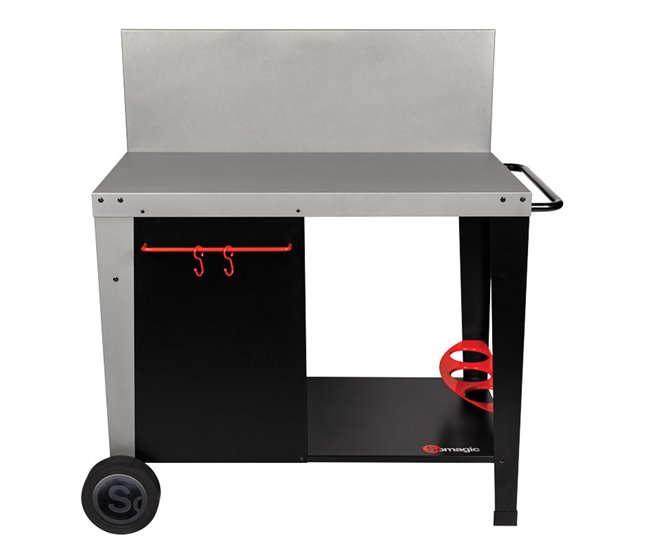 Aparador para plancha, Salvia Negro