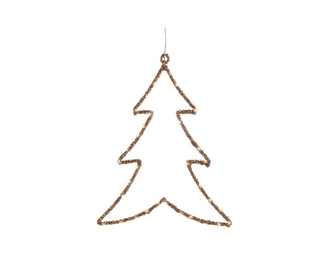 Adorno Navideño Dorado