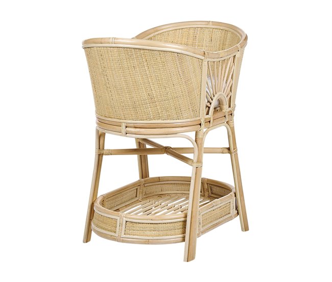 Beliani Moisés Ratán LAGRASSE Natural