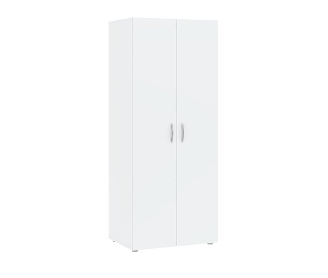 Armario SERIE LEADER puertas batientes blanco Blanco