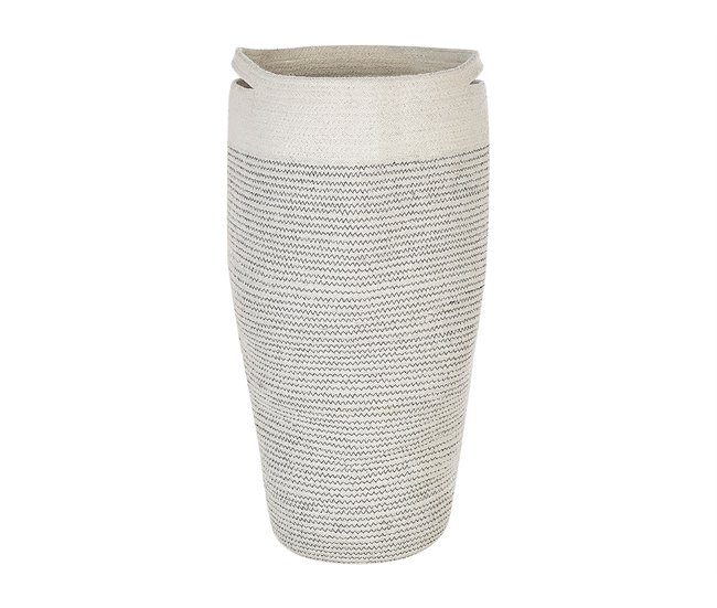 Beliani Estante de baño pequeño ARRAH Blanco/ Beige