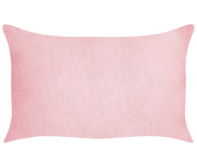 Beliani Cojín decorativo MILLET 50x30 Blanco/ Beige