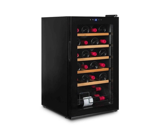 Vinoteca 24 botellas Vinobox 24 PRO Mono temperatura Compresor Negro