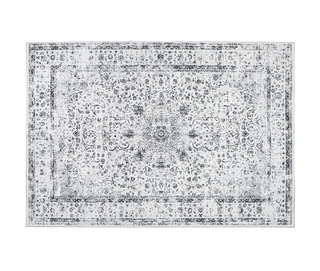 Alfombra de diseño vintage 80x150 Gris
