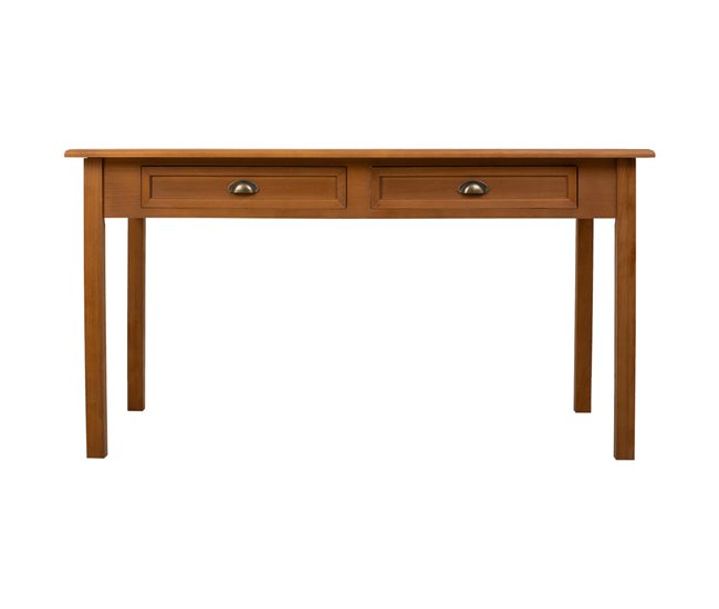 Conforama Mesa de comedor con cajones marron 150x80x78 Outlet