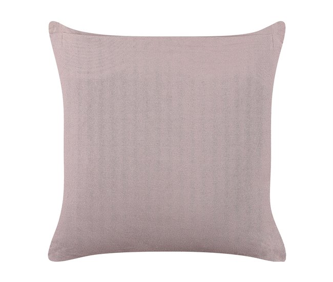 Beliani Cojín decorativo LARKSPUR Rosa