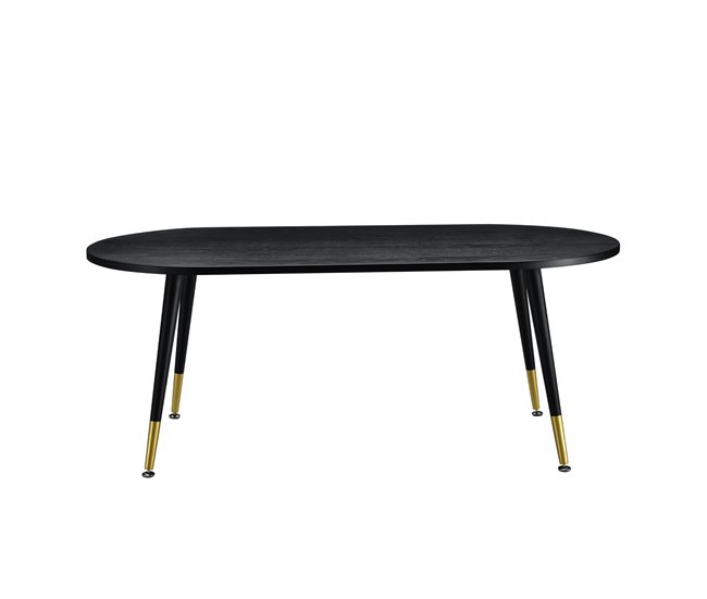 Mesa de Centro Fontana MDF 120x60 Negro