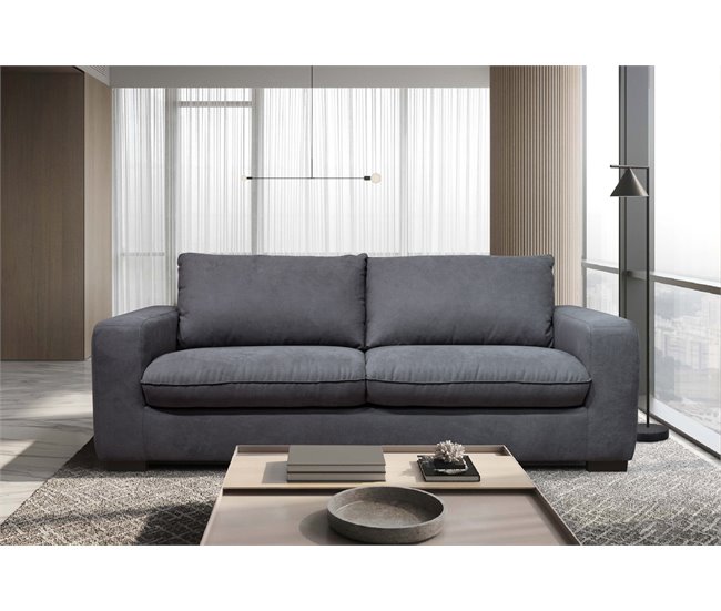 Sofá cama SWEET con apertura italiana Gris Oscuro